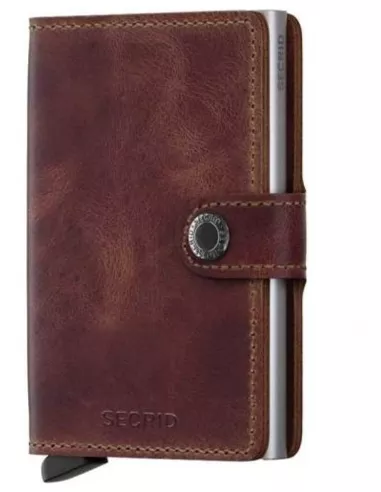 Mini Wallet Secrid - Vintage Brown