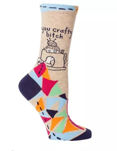Women's Socks - You Crafty Bitch