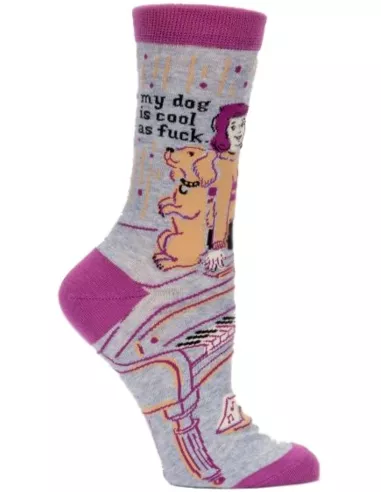 Women's Socks - My Dog Is Cool As Fuck