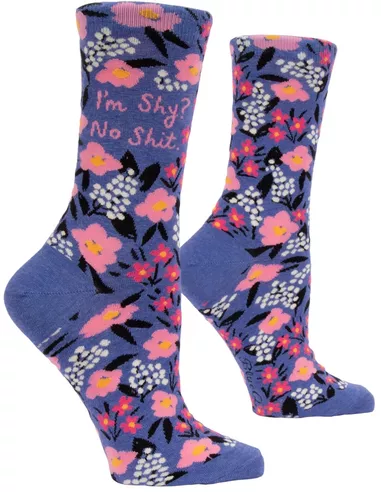 Women's Socks - I'm Shy? No Shit.