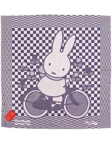 Tea Towel - Miffy On A Bike