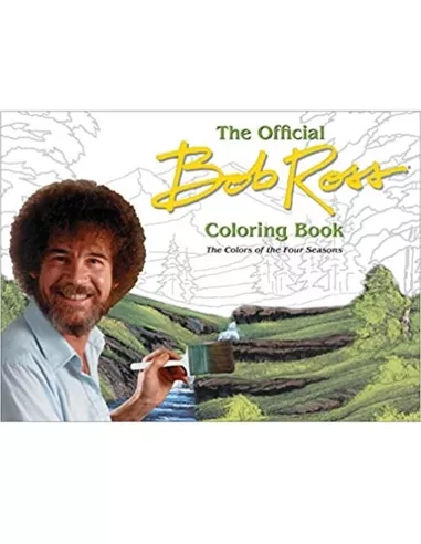Bob Ross: The Four Seasons Coloring Book