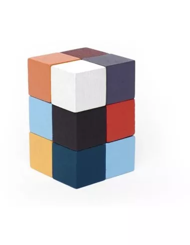 Wooden cubes deals puzzle