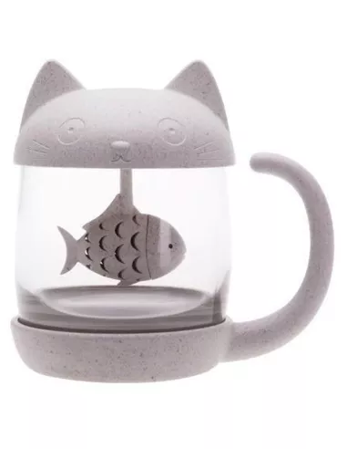 Cat Tea Mug (with Fish Infuser)