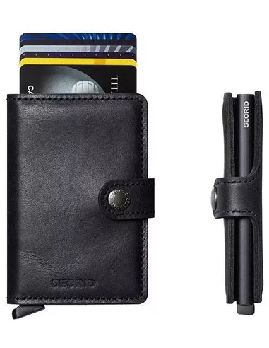 Mini Wallet Secrid - Vintage Black