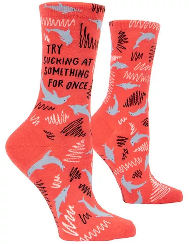 Women's Socks - Sucking At Something