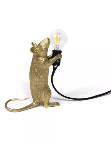 Mouse Lamp Step Gold