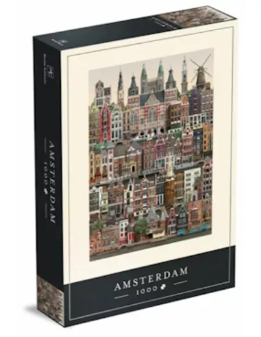 Puzzle - Amsterdam 1000 pcs (Martin Schwartz)