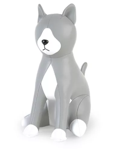 Züny Bookend - Cat Tuxedo - Grey