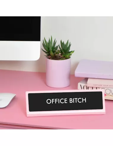 Desk Plate - Office Bitch